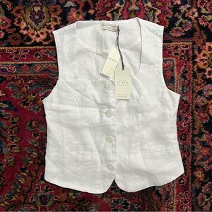 Abercrombie Mara Linen Vest